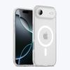 KEYSION Translucent Matte Case for MagSafe for iPhone 17 Air TPU+PC Wireless Charging Shockproof Phone Cover for iPhone 17 Air