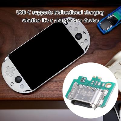 Vylepšení herní konzole portem USB-C pro PSV2000 Efektivní nabíjení a různá připojení Užijte si pohodlí
