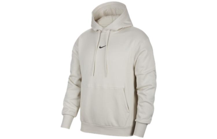 Nike Sweatshirts Men s Light Bone Hooded Moderate Regular FB7661-072 XXL