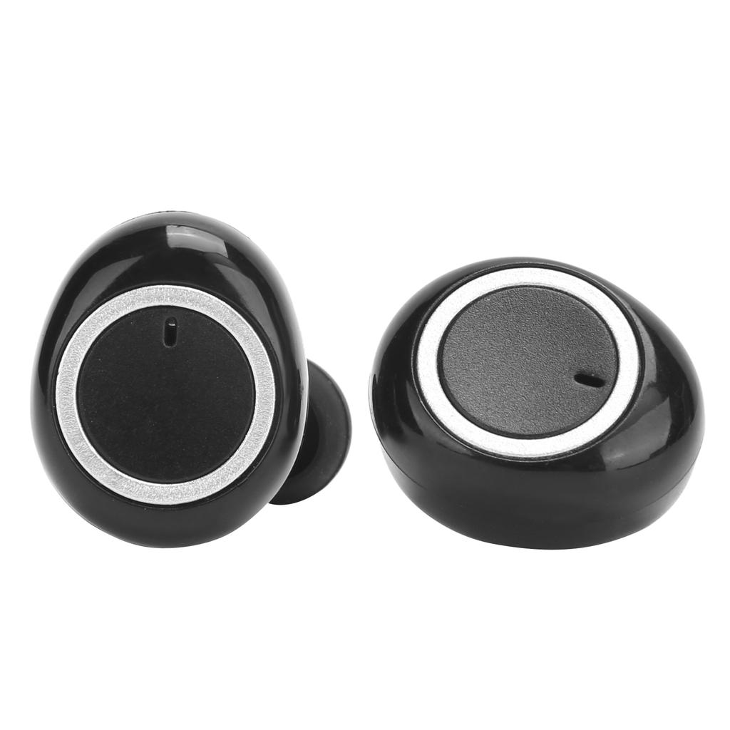 BTHi30 Bluetooth 5.0 Stereo True Wireless Ohrhörer Geräuschunterdrückung Binaurales Headset(Silber schwarz )