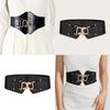 Style Metal Waist Belt With Alloy Buckle For Women Dresses And Coats