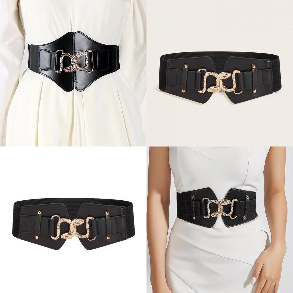 Style Metal Waist Belt With Alloy Buckle For Women Dresses And Coats