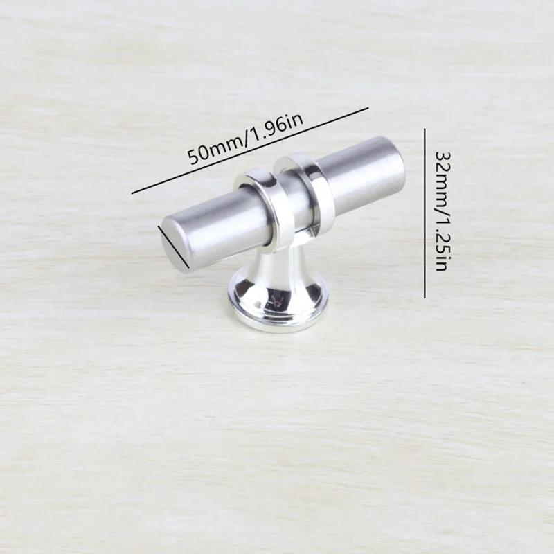 

5 шт. Ручки для шкафов из нержавеющей стали Ручки для кухонных шкафов Ручки для кухонных шкафов Серебристые ручки для шкафов Фурнитура для шкафов Т-образная планка