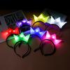 Glowing Crown Headband New Year Eve Party Headbands Flashing Headhoop Christmas Party Headdress New Year Hair Decoration