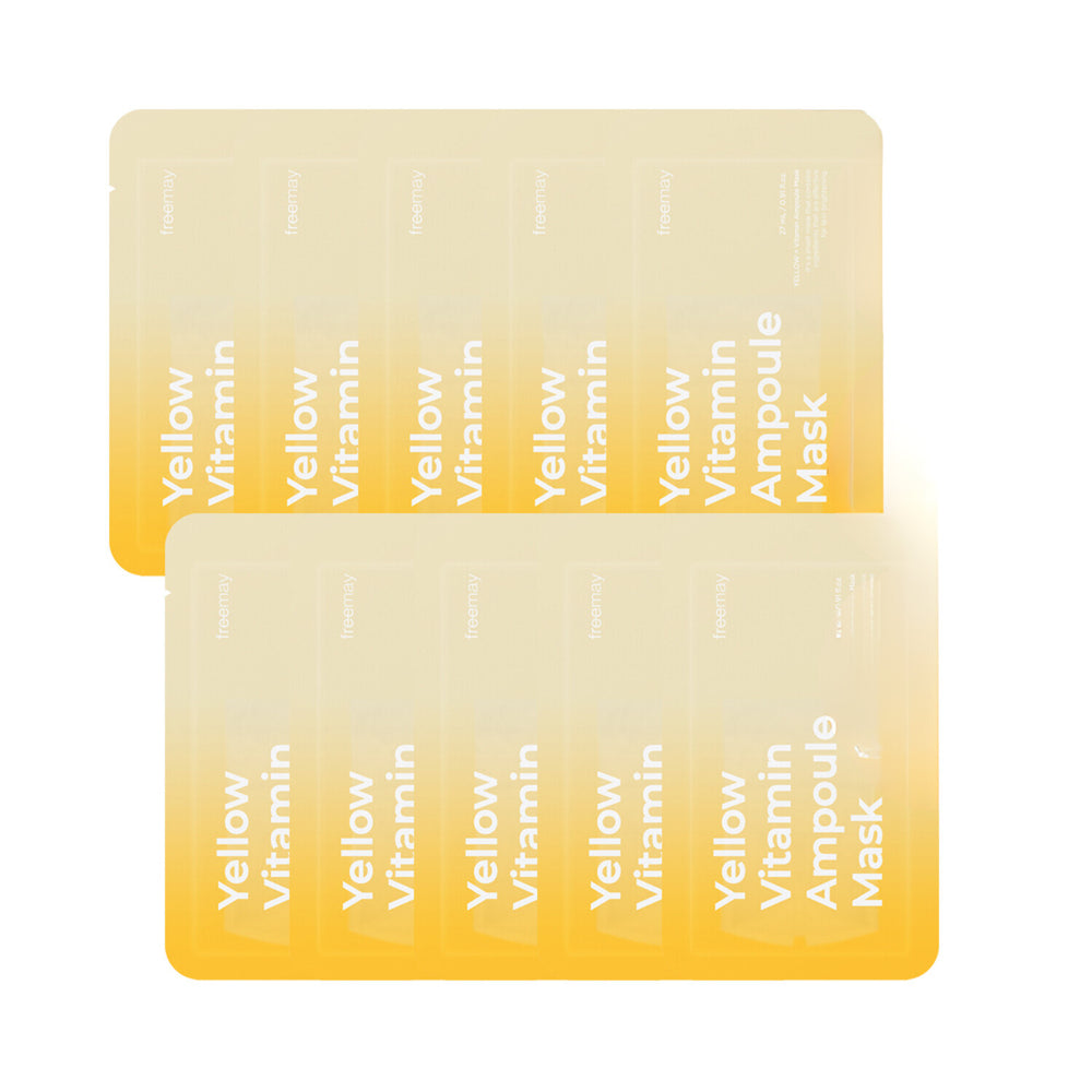 freemay Yellow Vitamin Ampoule Mask Sheet 10P