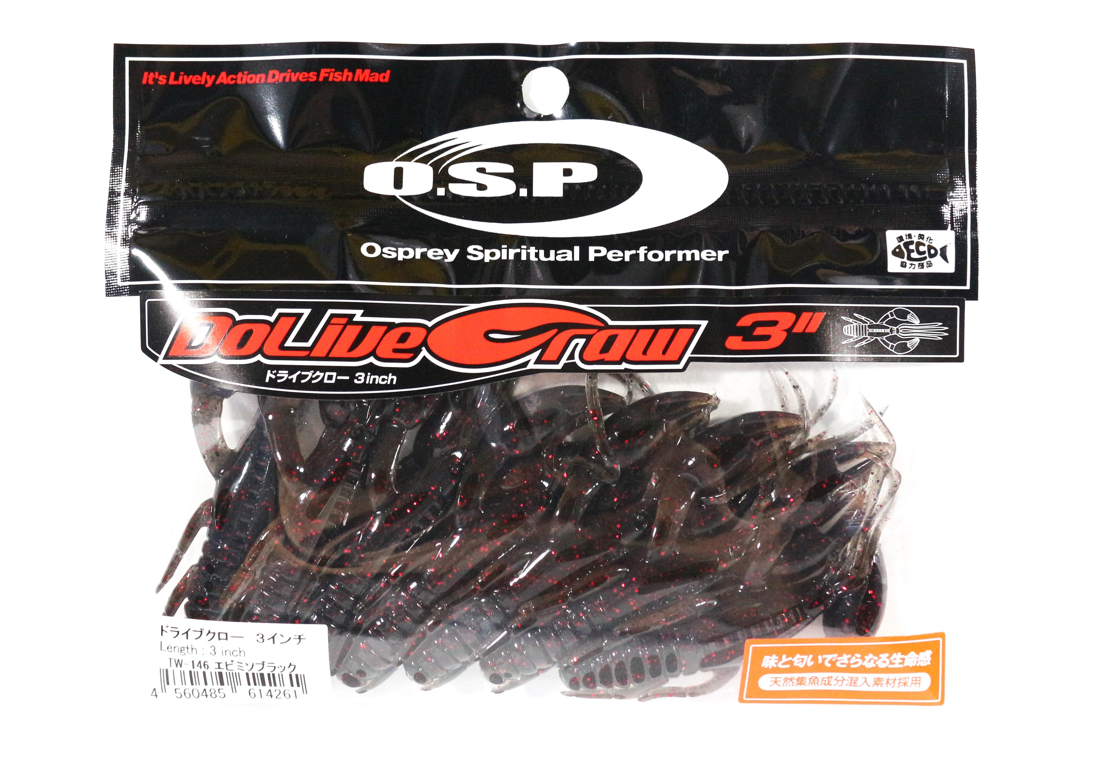 

Мягкая приманка OSP Dolive Craw 3 дюйма TW-146 (4261)