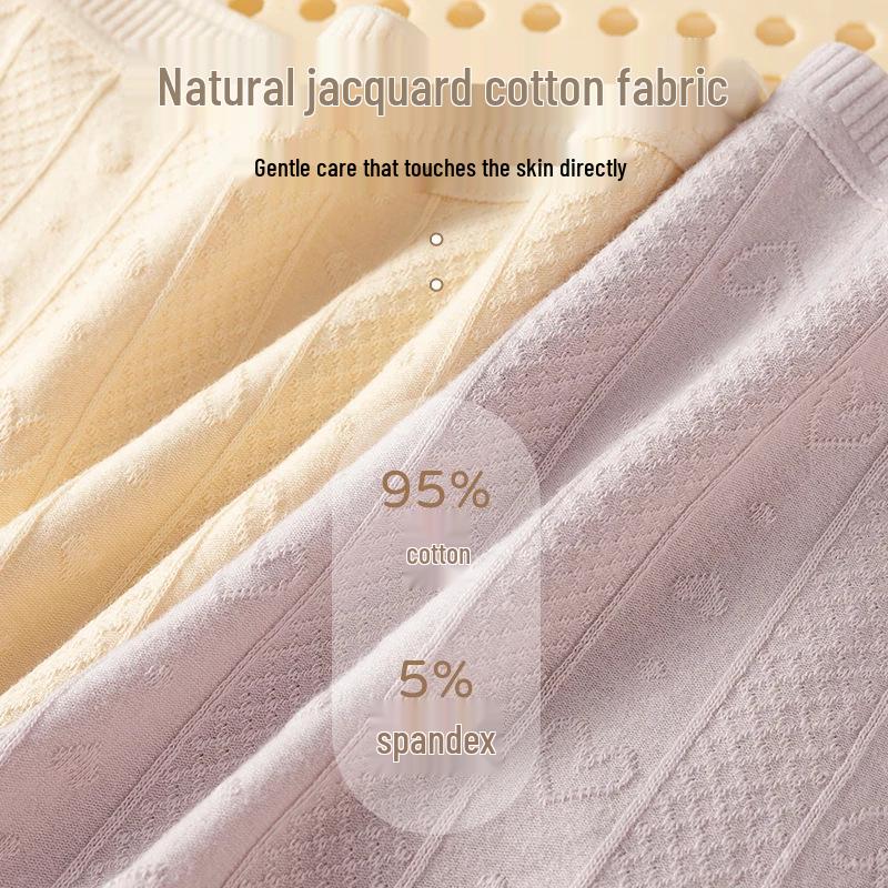 Chiloți Seamless din Bumbac cu Talie Înaltă pentru Femei Plinuțe - Antibacterieni și Confortabili