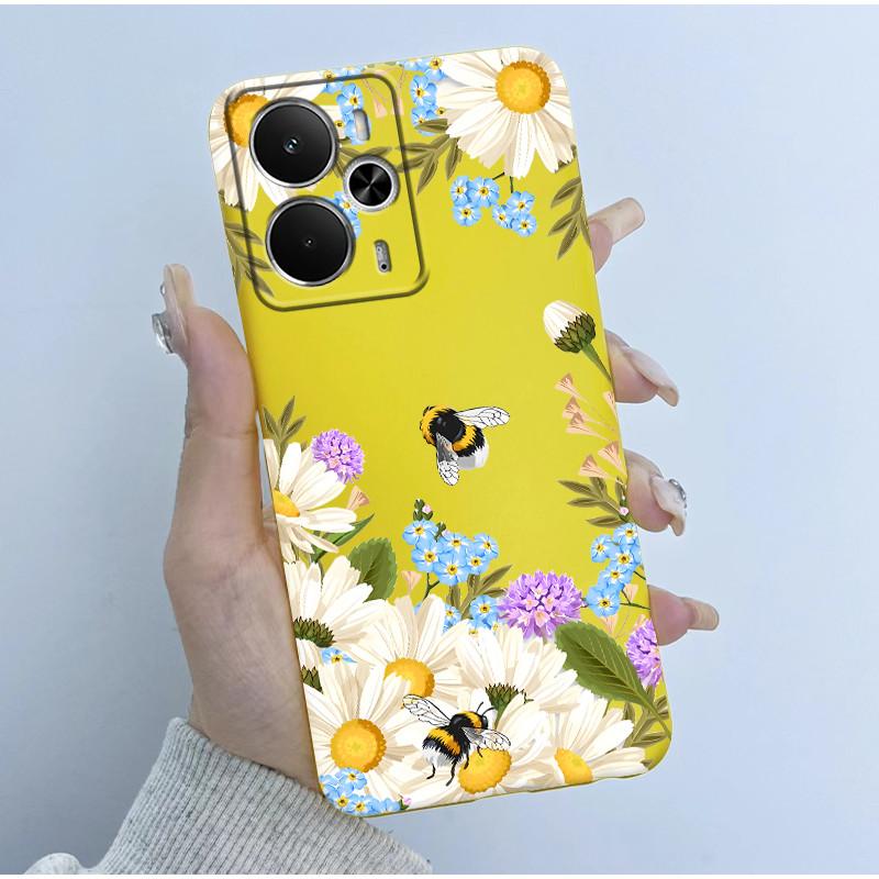 For Realme 14 5G Case RMX5075 Hot Cute Cartoon Panda Cover Soft Silicone Phone Case For Realme 14T Realme14 T 5G Back Cover Bags
