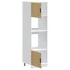 Oven Cabinets 2 Pcs Porto Series Sonoma Oak Wood Based Material