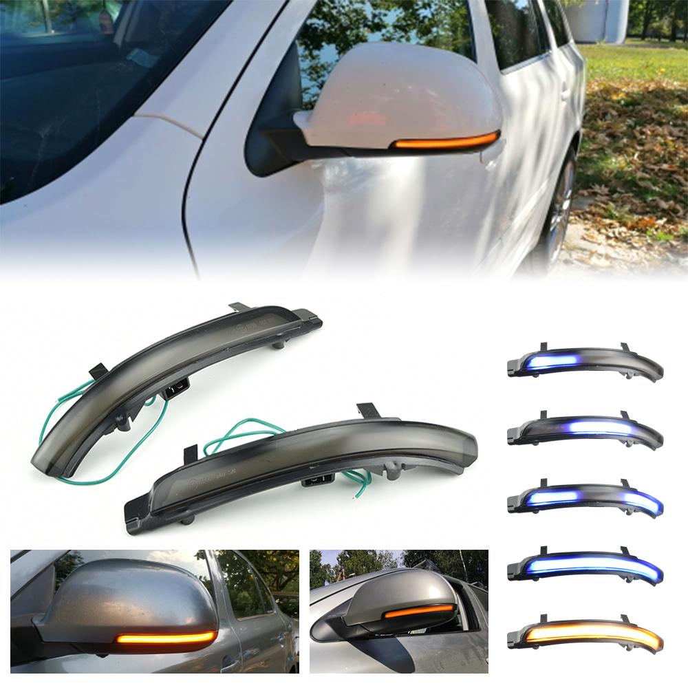 LED intermitent secvenţial pentru Skoda SuperB B6 3T Octavia MK2 A5 Semnalizator oglindă 2009 2010 2011 2012 dinamic