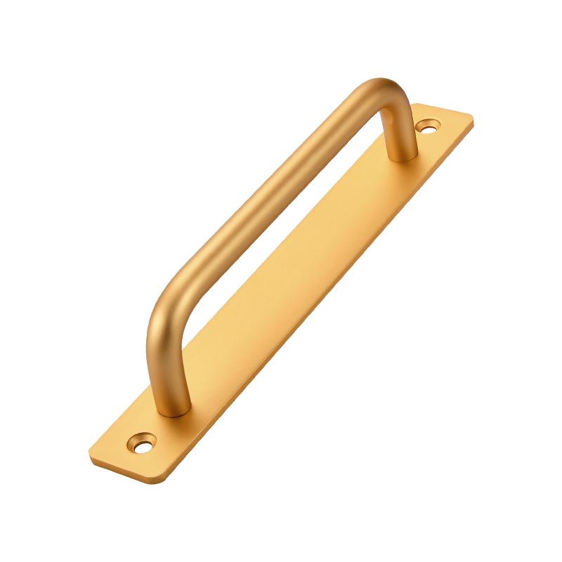Aluminum Alloy Surface-Mounted Handle for Sliding Glass and Wooden Doors