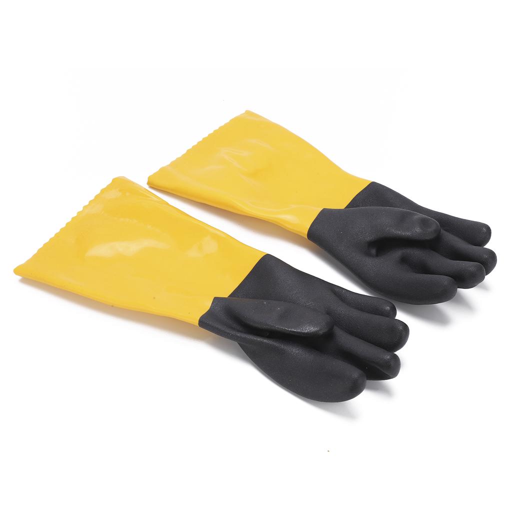 PVC Coated Protective Gloves Lengthening Seamless Wear Resistance Gloves for Machinery IndustryM