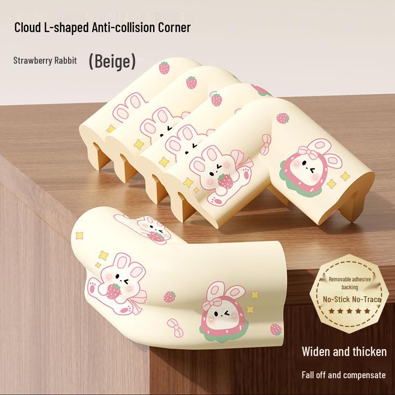 Non-adhesive Thickened Anti-collision Strip for Infants and Kindergarten Furniture Corners