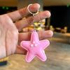 Versatile Five-pointed Star Keychain Leather Pendant Keychain Bag Pendant