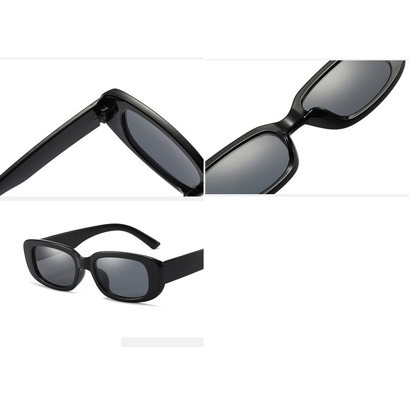 Fashion Small Frames Sunglasses Unisex Glasses European and American Street Photos Square Sunglasses Male Driving Fishing Eyewear