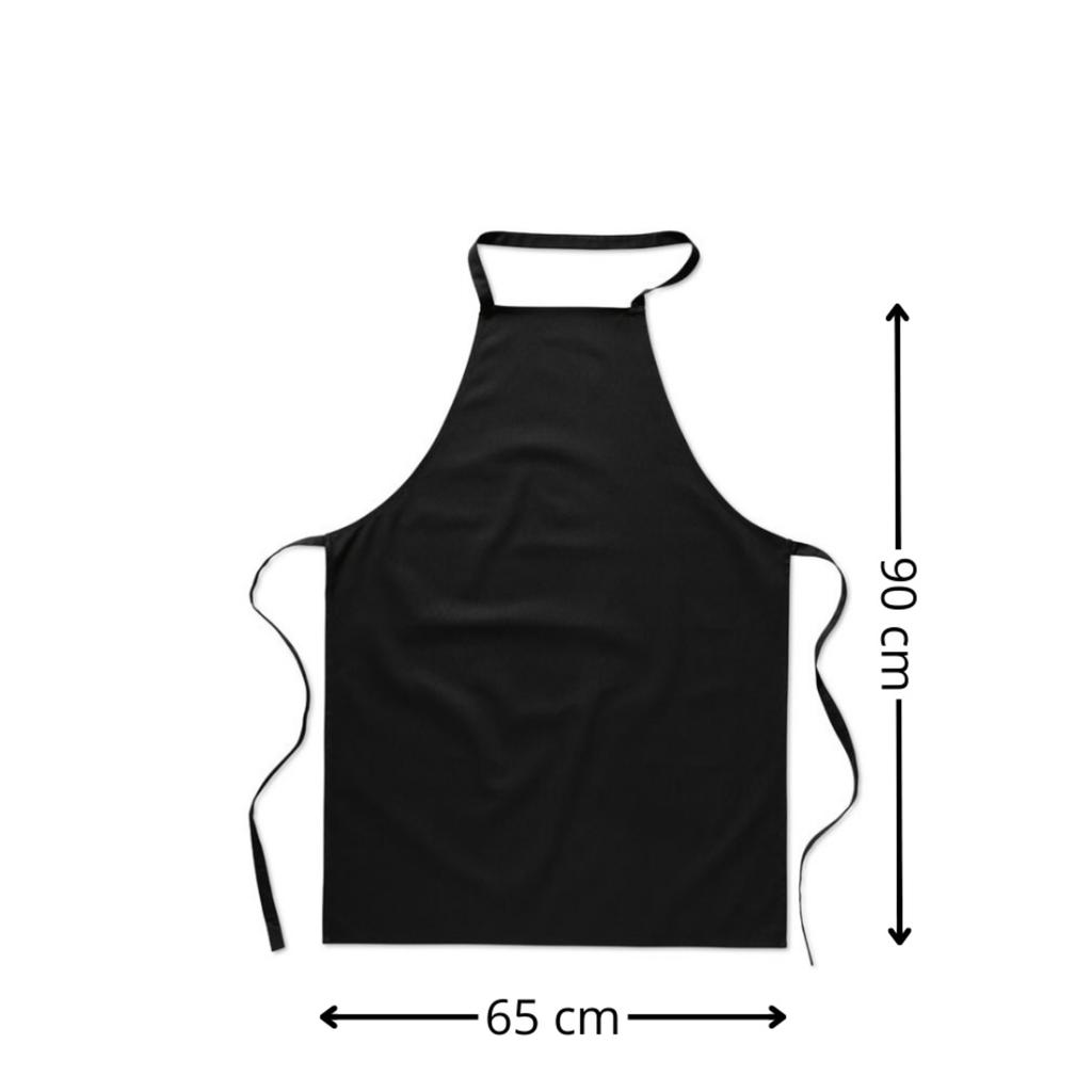 Kitchen Apron with Halloween Print Scary Funny Pumpkin Smile