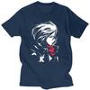 Japanese Anime Attack On Titan Men's T-shirt, Fashionable Short-sleeved Pure Cotton Personalized T-shirt for Men
