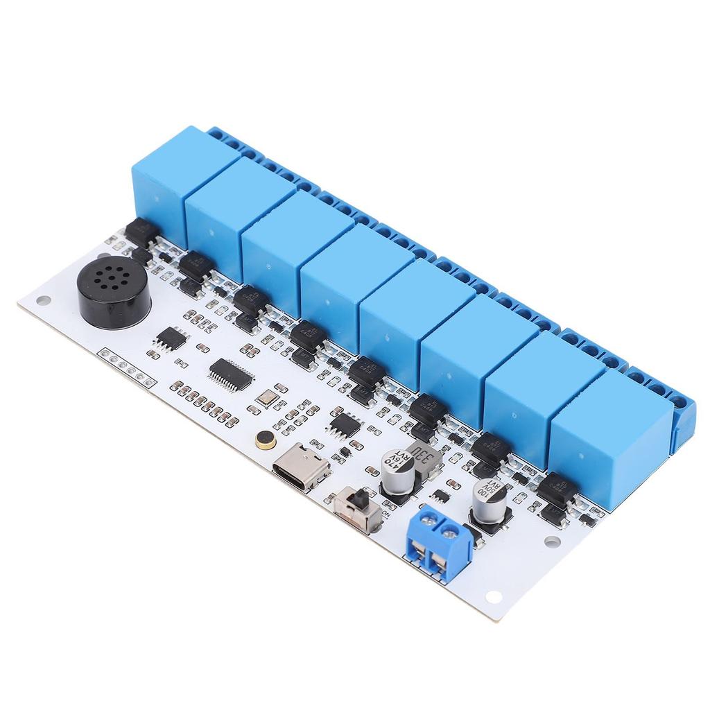 Stemmegjenkjenning Relé US516P6 Chip Type C Grensesnitt 5.08mm Skruekoblingssokkel Lydrelé for Smart Apparat