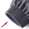 1 Pair Waterproof Arm Sleeves Oil-Proof Imitation Leather Arm Sleeves with Elastic Cuffs Long Protective Covers for Kitchen Labor Industrial Work