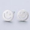 100% 925 Massiv Echtsilber Piercing Herz Krone Liebe Biene Ohrstecker Für Frauen Mädchen Brincos pendientes Brincos
