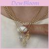 Demon Eye Necklace Multilayer Geometric Alloy Pendant For Women