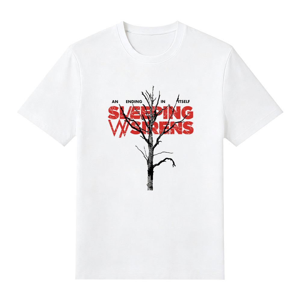 Dead Tree T-Shirt Sleeping with Sirens An Ending in Itself T Shirt Fashion Women Men Cotton Tee Casual Short Sleeve Top