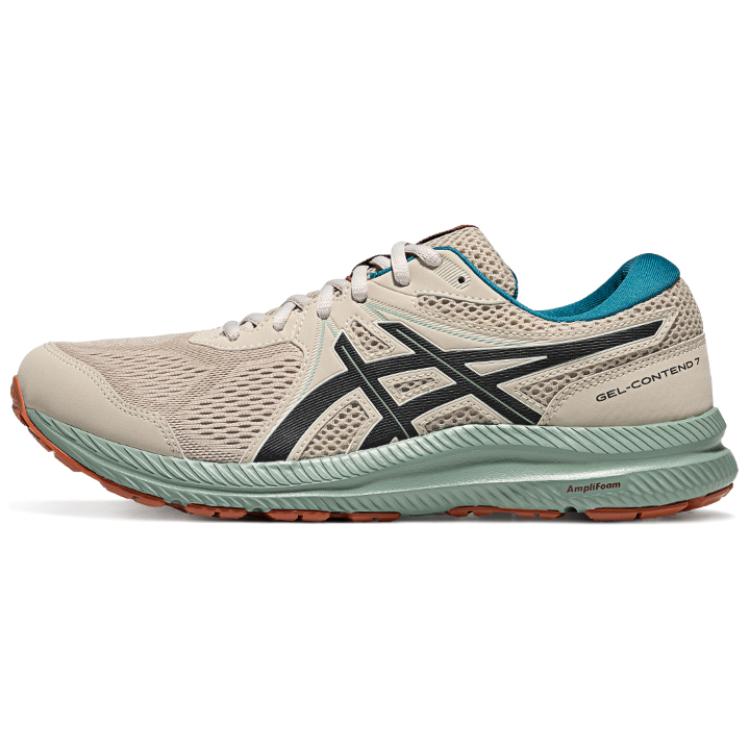 

Новые кроссовки Asics Gel Contend 7 Бежево-зеленые 1011B730-250 42.5