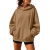 Women's Long Sleeve Neck Pullover Hoodie for Casual Daily Wear