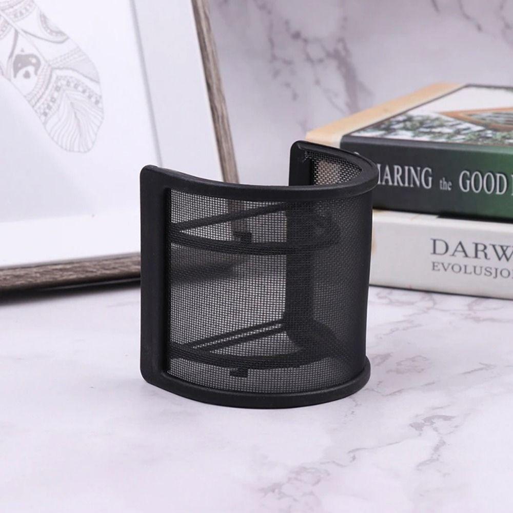 Shockproof Microphone Pop Filter U Shape Pop Net Shield Cover Microphone Windscreen Mask  KTV