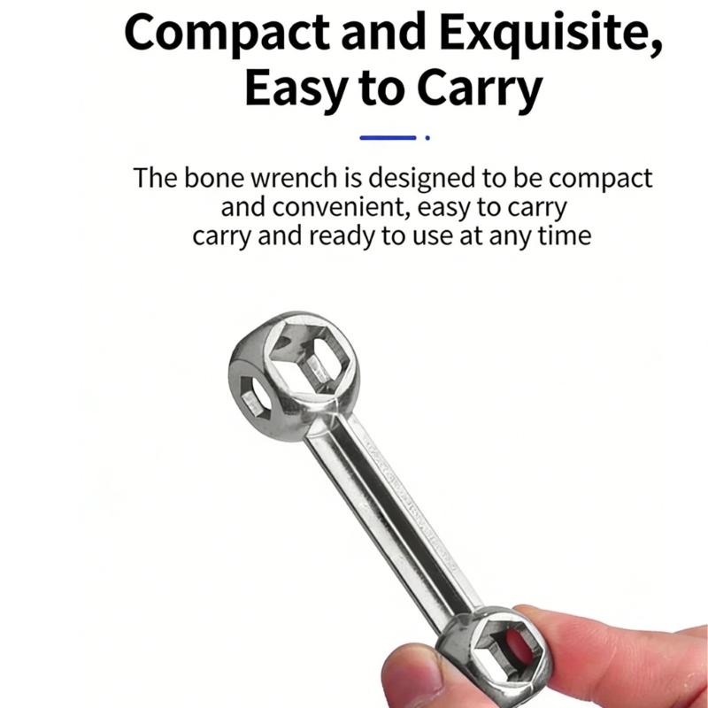 Innovative Multifunctional Sockets Wrenches Set Solid And Portable Ten Size For Bicycles Enthusiasts And DIY Projects