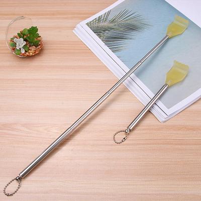 Tickler Four-section Retractable Tickling Massage, Stainless Steel Back Scratcher Tickling Rake, Tickling