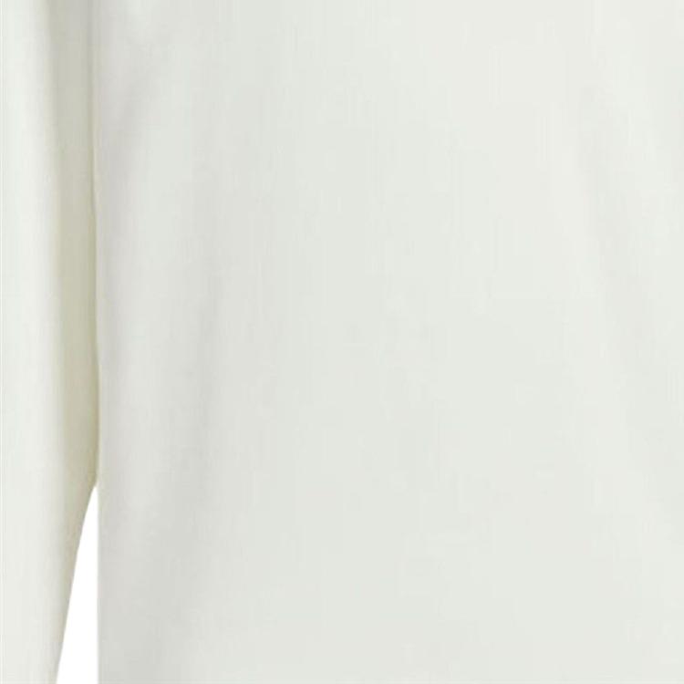 Adidas Wz Rou Sweater Solid Color Sports Casual Pullover Long Sleeve Hoodie Men sweater White JL9350