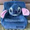 MINISO New Cartoon Stitch Plush Backpack Cute Stitch Student Plush Doll Backpack Large Capacity Resistant To Dirt Backpack Gift Toys