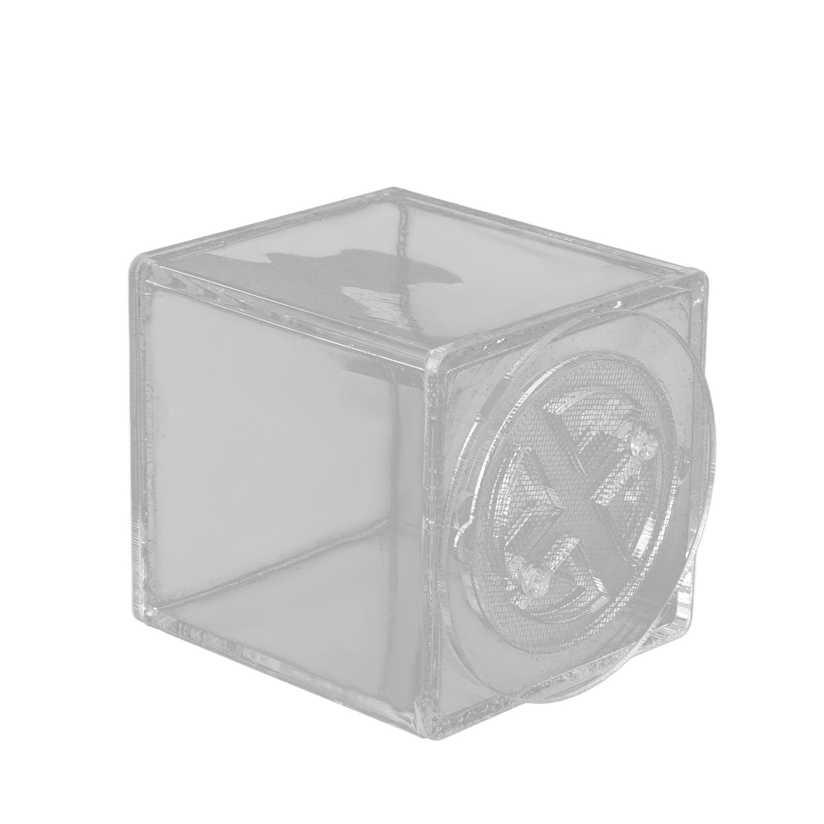 Square Insect Breeding Box Cricket Spider Reptile Insect Square Acrylic Breeding Box
