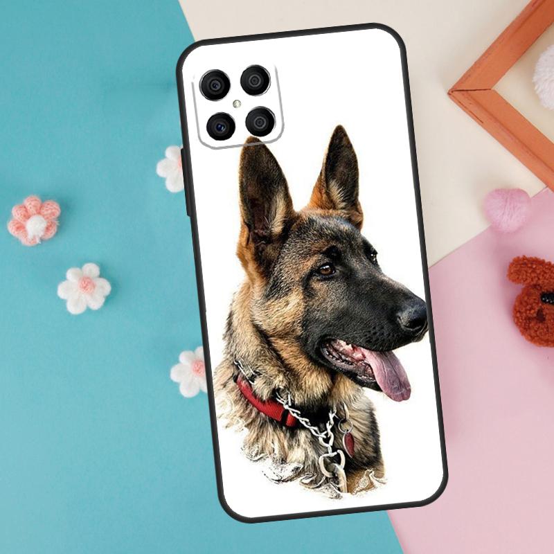 German Shepherd Dog Case For Honor 200 Pro 50 70 90 Lite X9a X8a X8 X9 X8b X9c X9b Honor Magic 7 5 6 Pro Cover