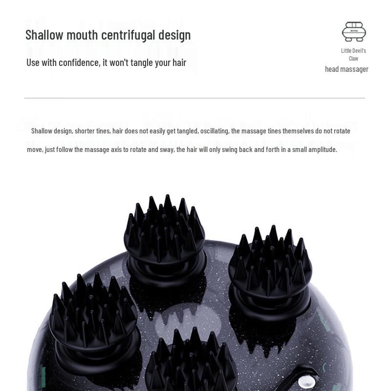 Rantai (ROTAI) Automatic Waterproof Head Scalp Massager