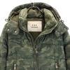 TATRAS Camouflage Long Sleeve Down Jacket 2 Green System Camouflage Women Used