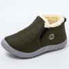 New Product Waterproof Wear Resistant Lightweight Elderly Shoes with Thick Velvet Casual Anti Slip Snow Boots In Large Size