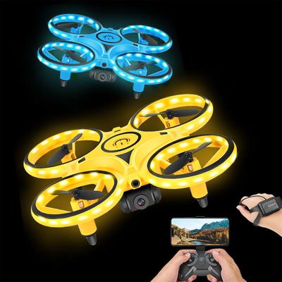 Gesture Control Drone RC Quadcopter Aircraft Smart RC Electric Flying Drone With LED Outdoor Toys for Kid Boys Girls Toy Gift