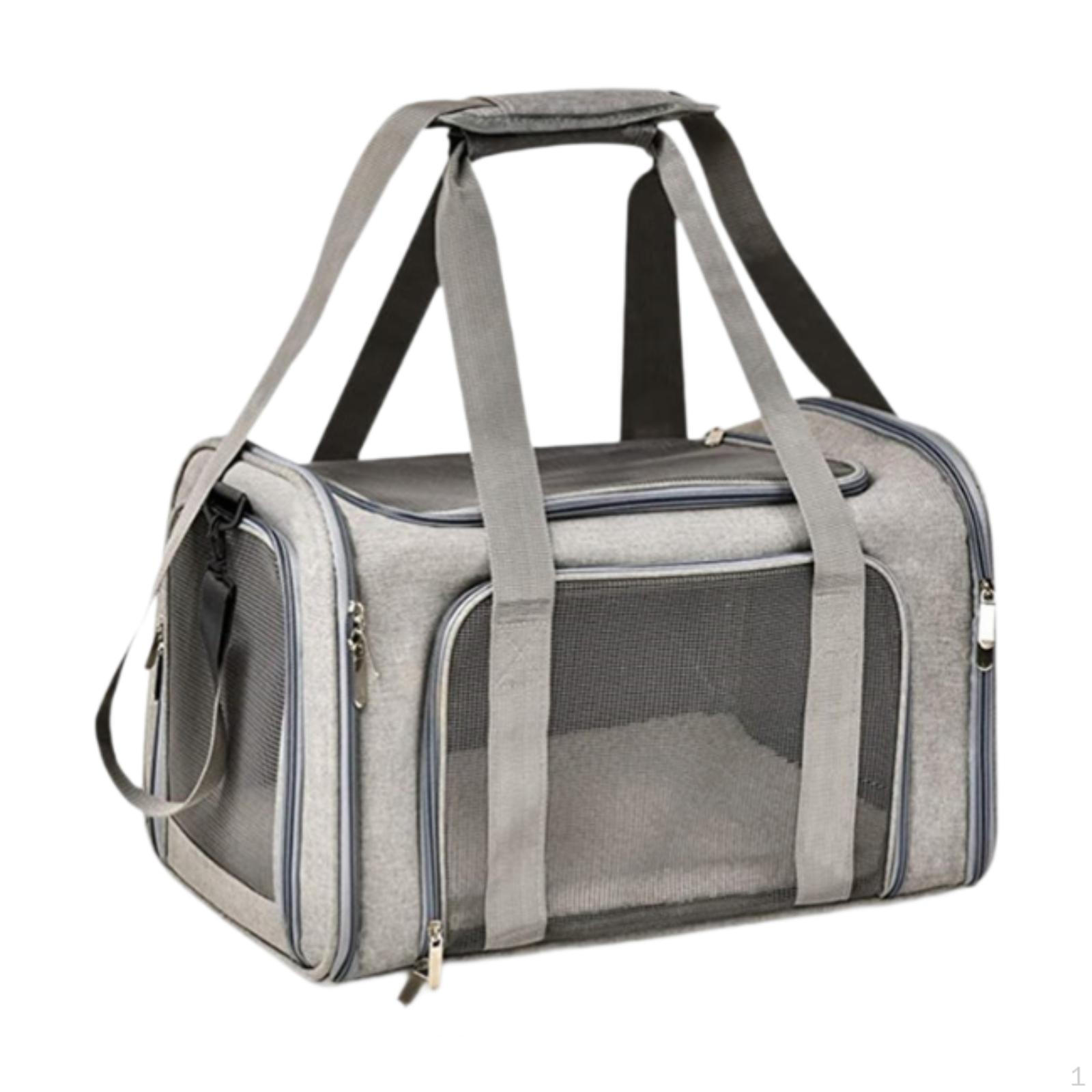 

Сумка-переноска для кошек, портативная сумка для путешествий для больших и маленьких кошек и собак, сумка-переноска серый