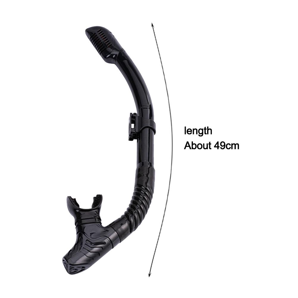 3-1PC Diving Snorkel Silicone Full Dry Mouthpiece Swimming Underwater Diving Air Breathing Tube Hose Snorkeling Gear