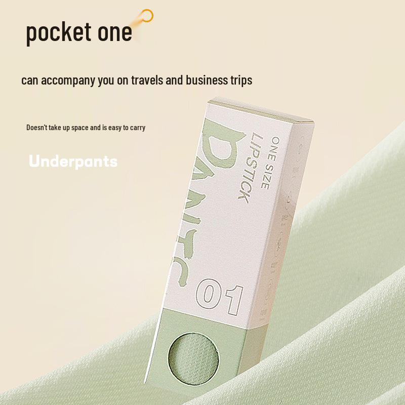 7A Mulberry Silk Women's Seamless Breathable Panties - Super Thin, Antibacterial, Travel-Friendly Triangle Design