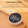 Digital Productivity Timer Magnetic Count Up Down Function Rechargeable Clock with Stand and Large LED Display Silent Operation Volume Adjustable Kid