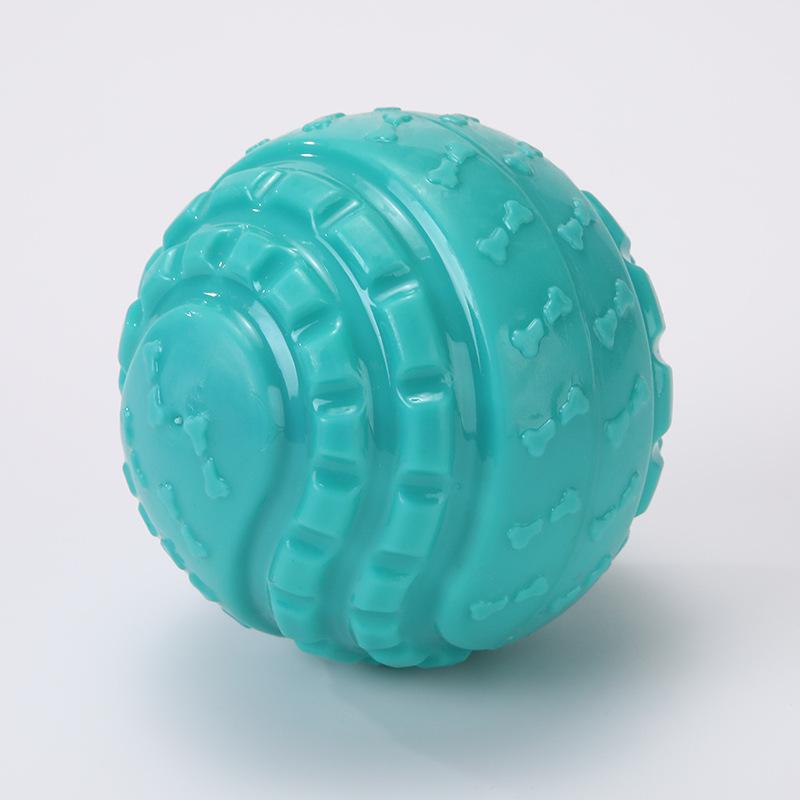 Sounding Dog Toy Ball with Silicone Protrusions - Decompression Biting Pet Toy