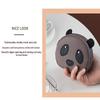Creative Double Layer Coin Purse Panda Shape Multifunctional Key Bag Zipper Portable Small Handbag