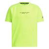 Adidas ADPT BSC Short Sleeve Mesh QU814 in Lucid Lemon Men's T-Shirt (JZ1673)