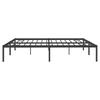 Vidaxl Metal Bed Frame, Black, 180X200 Cm