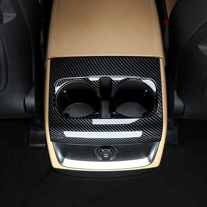 Interior Accessories Rear Row Water Cup Cover Trim For KIA Carnival KA4 -2026 Car Tuning LHD