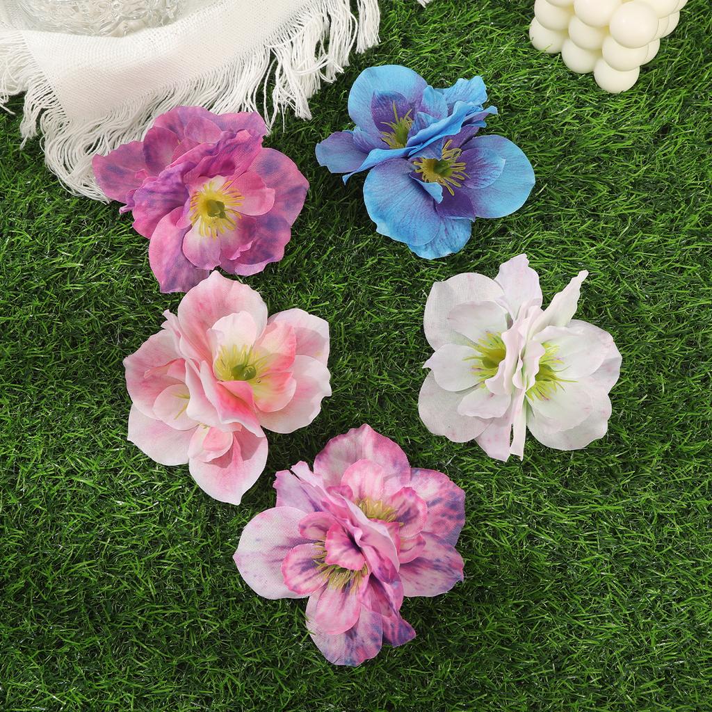 AWAYTR Melbourne Flower Hairpin Artificial Floral Hair Clips Valentine Headwear Girl Hair Accessories Festival Gift