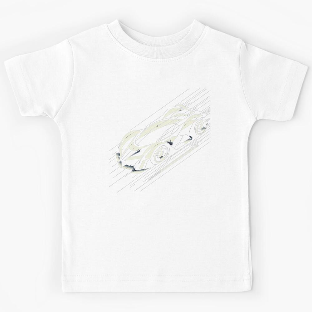 Abstract Fantasy Sportscar Kids T-Shirt 150